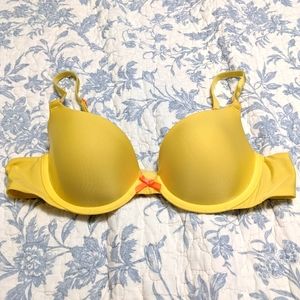Victoria's Secret Lightly Lined Yellow Bra | Size 36A